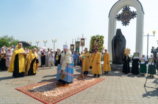Митрополит Вениамин возглавил торжества в Могилеве в день памяти святителя Георгия (Конисского)